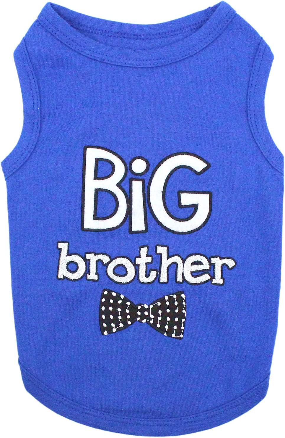 Dog Cat Clothes Tee Shirts Big Brother T-Shirt, XXS